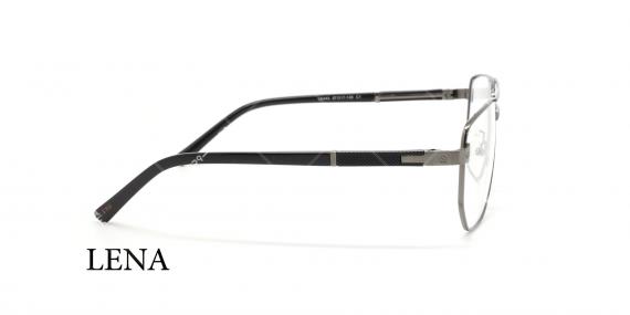 عینک طبی لنا - LENA LE443 - مشکی  - عکاسی وحدت - عکس زاویه کنار