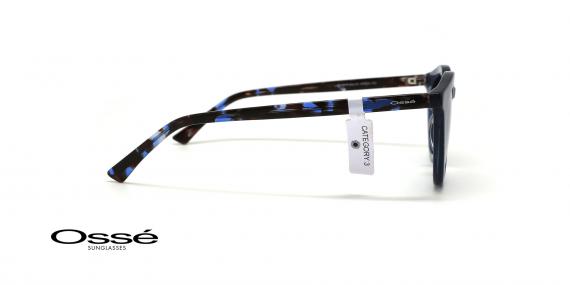 عینک آفتابی گرد کائوچویی اوسه - OSSE OS3171 - رنگ فریم سورمه ای - عکاسی وحدت - عکس زاویه کنار