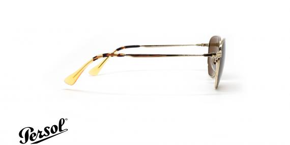 عینک آفتابی فلزی چند ضلعی پرسول - PERSOL PO2446s - عکاسی وحدت - عکس زاویه کنار