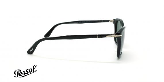 عینک آفتابی مربعی پرسول - Persol PO3192S - مشکی - عکاسی وحدت - زاویه کنار