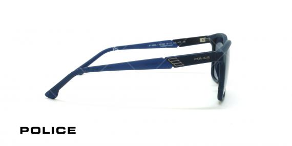 عینک آفتابی مربعی پلیس POLICE SPL868- سرمه ای - عکاسی وحدت - زاویه بقل