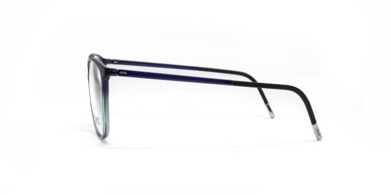 عینک طبی زنانه گربه ای سیلوئت به رنگ بنفش - عکاسی وحدت - زاویه کنار