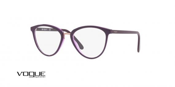عینک طبی وگ -VO5259  2409 - رنگ بنفش - زاویه سه رخ
