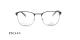 عینک طبی  اگا - OGA 101006O - مشکی نقره ای- - عکاسی وحدت - زاویه سه رخ