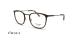 عینک طبی زنانه اوگا - OGA 10133O - عکس از زاویه سه رخ