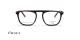 عینک طبی کائوچویی اوگا - OGA 10139O - عکس از زاویه روبرو