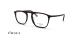 عینک طبی کائوچویی اوگا - OGA 10139O - عکس از زاویه سه رخ
