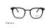 عینک طبی کائوچویی اوگا - OGA 101147O - عکس از زاویه روبرو