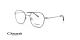 عینک طبی فلزی اوسه - OSSE OS12538 - عکاسی وحدت - عکس زاویه سه رخ