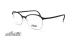 عینک طبی گربه ای سیلوئت - Silhouette1581 -مشکی نقره ای- عکس وحدت - زاویه سه رخ