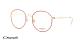 عینک طبی گرد اوسه os12039 - وحدت اپتیک - عکس از زاویه سه رخ