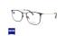 عینک طبی تیتانیومی زایس ZEISS ZS40015 - مشکی - عکاسی وحدت - زاویه سه رخ 