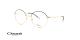 عینک طبی گرد فلزی  - OSSE OS12214 - عکاسی وحدت - عکس از زاویه سه رخ