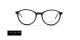 عینک طبی کائوچویی گرد زنانه تد بیکر - مشکی با دسته های قهوه ای هاوانا و فلزی - عکس زاویه روبرو