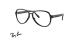 عینک طبی ری بن فریم کائوچویی خلبانی مشکی - عکس از زاویه سه رخ 