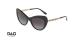 عینک آفتابی گربه ای دولچه و گابانا -  DOLCE & GABBANA DG4307 - رنگ مشکی - اپتیک وحدت - عکس زاویه سه رخ