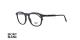 عینک طبی کائوچویی مون بلان - MONTBLAC MB639- رنگ مشکی - اپتیک وحدت - عکس زاویه سه رخ