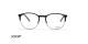 عینک طبی کلاب راند جوپ - JOOP 83233- مشکی - عکاسی وحدت - زاویه روبرو