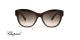 عینک آفتابی گربه ای شوپارد - فریم قهوه ای هاوانا و عدسی قهوه ای طیف دار - عکس از زاویه روبرو