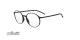 عینک طبی گرد سیلوئت -2901 Silhouette URBAN - مشکی - عکاسی وحدت - زاویه سه رخ 