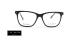 عینک طبی کائوچویی گربه ای زنانه تد بیکر - مشکی با دسته های قهوه ای هاوانا - عکس زاویه روبرو