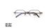 عینک طبی زیر گریف مونت بلانک - MONTBLANC MB95 - رنگ نقره ای - اپتیک وحدت - عکس زاویه روبرو