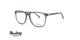 عینک طبی کائوچویی مربعی موستانگ - فریم طوسی - عکس از زاویه سه رخ