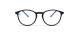 عینک کامپیوتر آماده اپال - رنگ مشکی - عدسی بلوکنترل - فریم گرد - سایز لارژ - عکس زاویه روبرو
