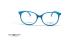 عینک طبی بچگانه سنترواستایل فریم کائوچویی بیضی رنگ آبی - عکس از زاویه روبرو