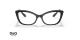 عینک طبی گربه ای دولچه و گابانا مدل DG5078  رنگ مشکی - عکس زاویه روبرو