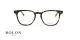 عینک طبی مربعی بولون - BOLON BJ3016 - قهوه ای هاوانا - عکاسی وحدت - زاویه روبرو