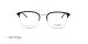 عینک طبی فلزی لایتک - LIGHTEC 30196L - عکس از زاویه روبرو