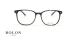 عینک طبی مربعی بولون - BOLON BJ3051 - قهوه ای هاوانا - عکاسی وحدت - زاویه روبرو