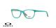 عینک طبی اوکلی - از داخل کرمی از بیرون آبی - ویژه فروش آنلاین - زاویه سه رخ