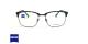 عینک طبی تیتانومی زایس ZEISS ZS30008 - مشکی - عکاسی وحدت - زاویه روبرو