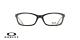 عینک طبی اوکلی - از داخل سفید از بیرون مشکی - ویژه فروش آنلاین - زاویه رو به رو