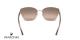 عینک گربه ای فلزی سواروسکی  -SWAROVSKI SW167- فریم طلایی - اپتیک وحدت - عکس زاویه پشت