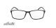 عینک طبی کائوچویی سیلوئت - Silhouette spx2893 - رنگ مشکی - - عکاسی وحدت - عکس زاویه روبرو