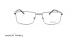 عینک طبی مستطیلی مورل - MARIUS MOREL 50029M - نقره ای -عکاسی وحدت - زاویه روبرو