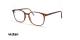 عینک آماده بلوکنترل مربعی ویستان VISTAN OB1028 XL - قهوه ای هاوانا - عکاسی وحدت - زاویه سه رخ