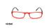 عینک مطالعه نیمه ویستان VISTAN 6009- قرمز مشکی - عکاسی وحدت - زاویه روبرو