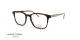 عینک طبی مربعی مورل1880 - MOREL 60091M - عکس از زاویه سه رخ