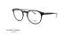 عینک طبی گرد مورل 1880 - MOREL 60093M - عکس از زاویه سه رخ