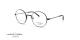 عینک طبی گرد ماریوس مورل 1880 - MARIUS MOREL 60099M - عکس از زاویه سه رخ