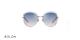 عینک آفتابی بولون - BOLON BL7052- عکاسی وحدت - رنگ رزگلد و عدسی آبی طیف دار - عکس زاویه روبرو