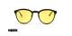 عینک طبی زیرگریف هاوک - HAWK HW7450 - با رویه زرد -عکاسی وحدت - عکس زاویه روبرو