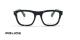 عینک طبی پلیس سری لوئیس همیلتون - Lewis 15 - کائوچویی مشکی پهن -  عکاسی وحدت - زاویه روبرو