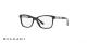 عینک طبی کائوچویی بولگاری - مشکی رنگ - زاویه سه رخ