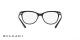 عینک طبی بولگاری - کالکشن دیوا - رنگ مشکی - زاویه داخل