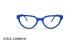 عینک طبی گربه ای دولچه و گابانا - DOLCE & GABBANA DG3358 - با بدنه آبی -زاویه روبرو